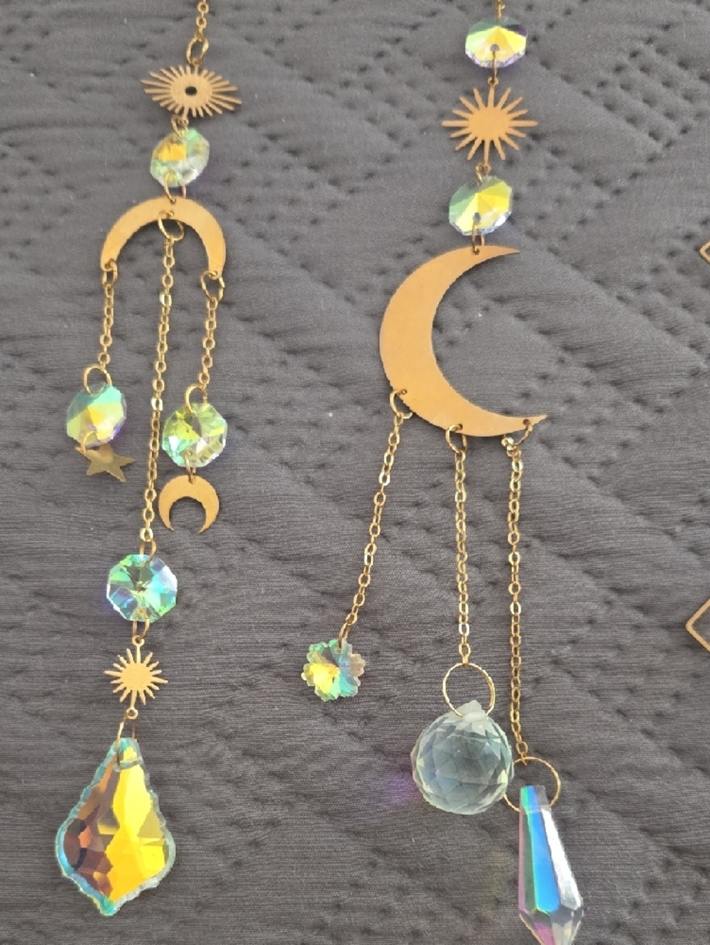Gold-Tone Decor Hanging/Wall Hanging Bundle - Picture 2 of 9